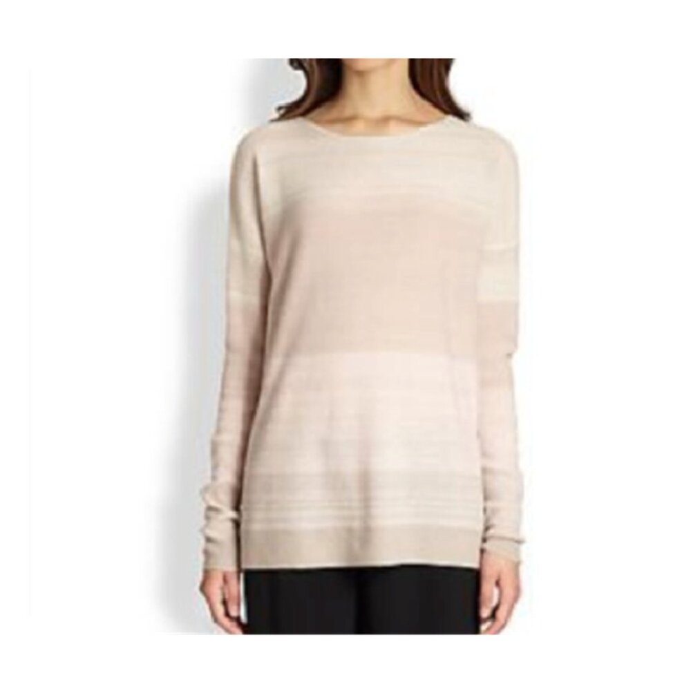 VINCE Degrade Stripe Cashmere Sweater
